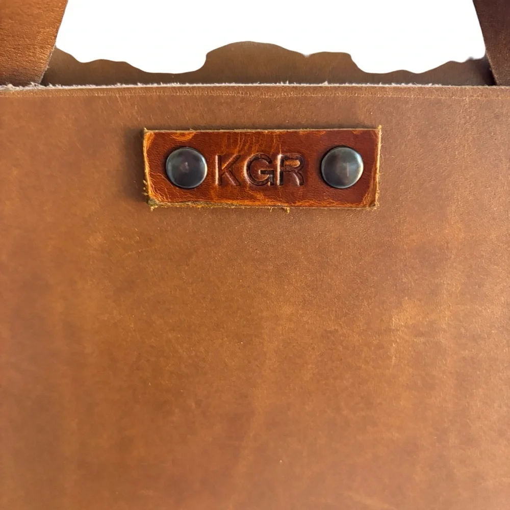 Copper River Bag Company Messenger Shoulder Bag Tan Leather